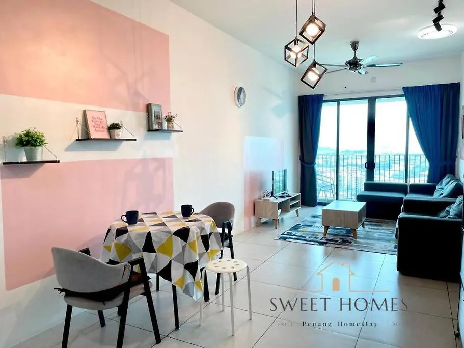Catty Suite Prai • 3Br • 2Carparks@6Mins Pg Bridge Perai