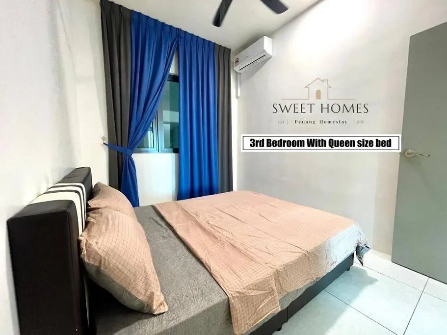 Catty Suite Prai • 3Br • 2Carparks@6Mins Pg Bridge Perai
