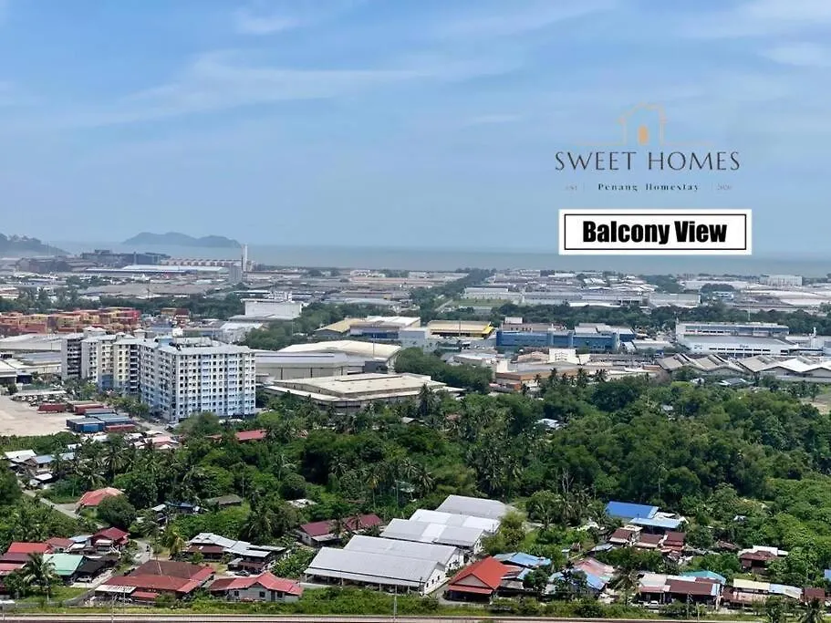 Catty Suite Prai • 3Br • 2Carparks@6Mins Pg Bridge Perai 0*,  Malaysia